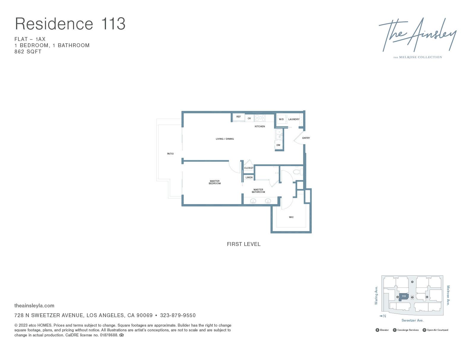 THE AINSLEY - Residence 213